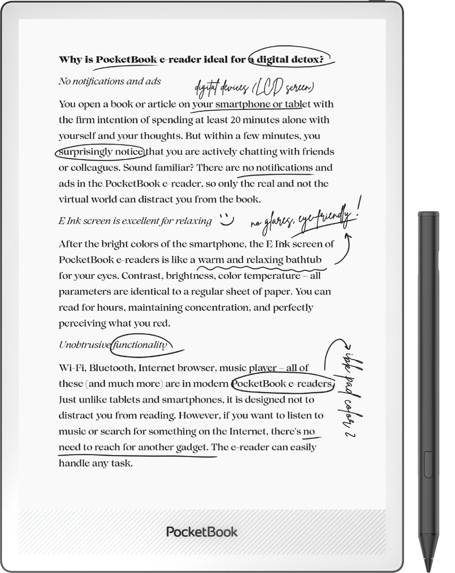 PocketBook InkPad One Matte Black (PB1030)