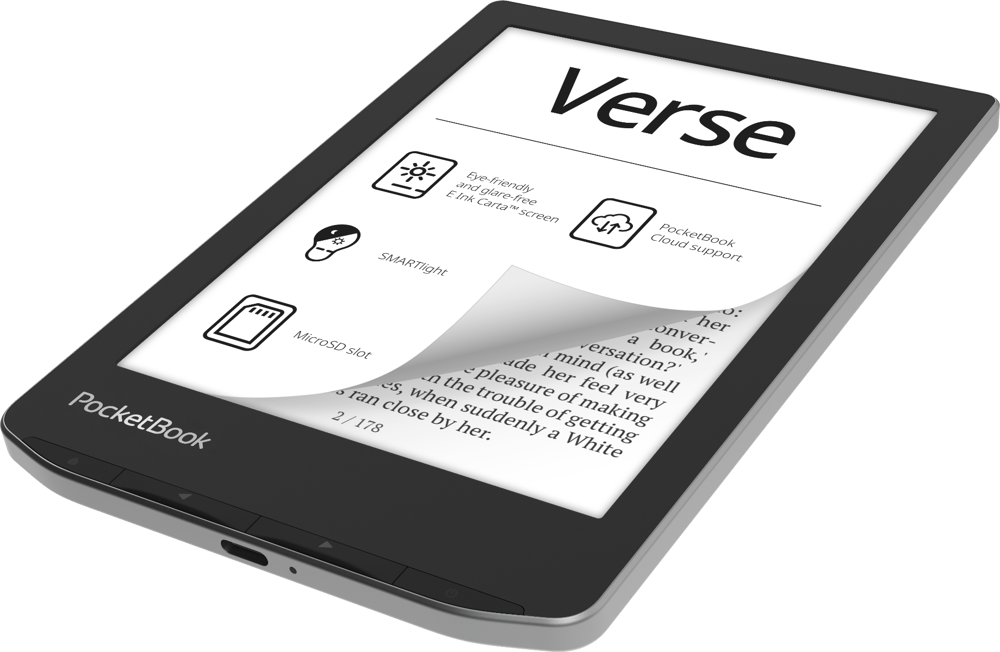 PocketBook 629 Verse Mist Grey