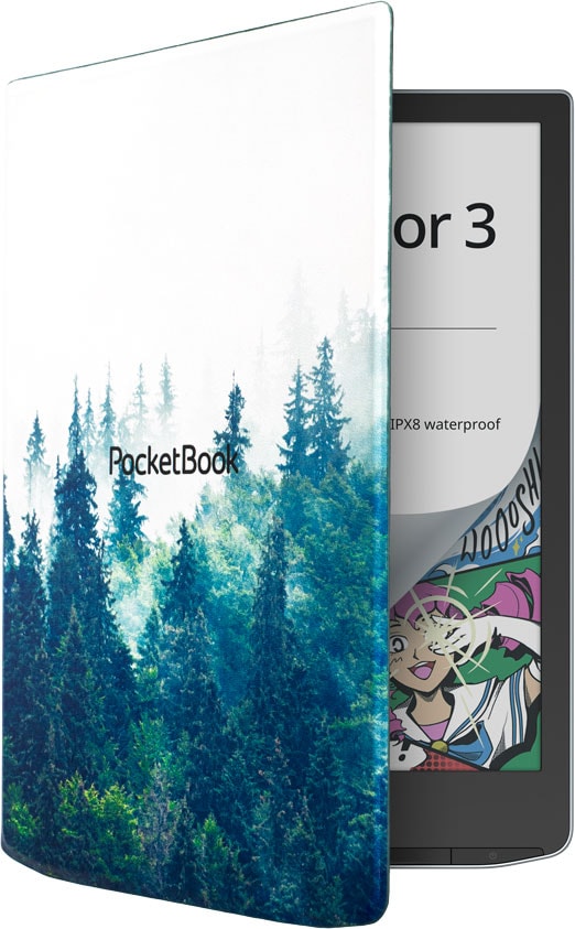 Pocketbook 743 Flip Сover Misty Forest Print