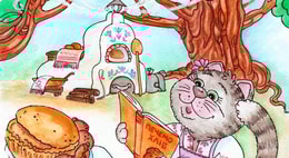 Казка про Котиху, яка у сушарці хліб пекла