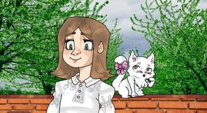 Біла шубка