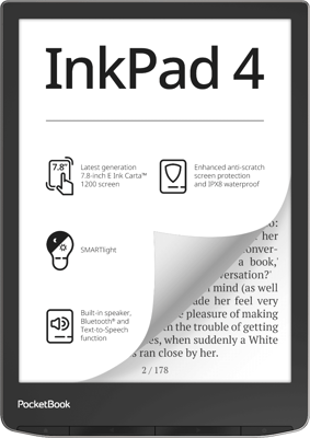 PocketBook 743G InkPad 4 Stardust Silver