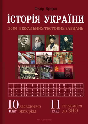 Історія України. 10 клас. Візуальні тестові завдання