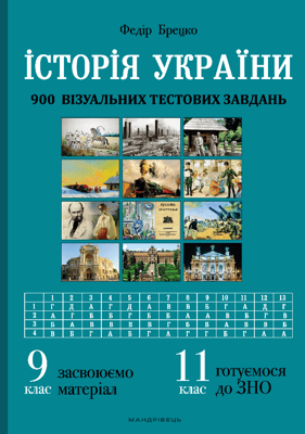 Історія України: візуальні тестові завдання. 9 клас