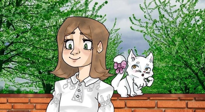 Біла шубка