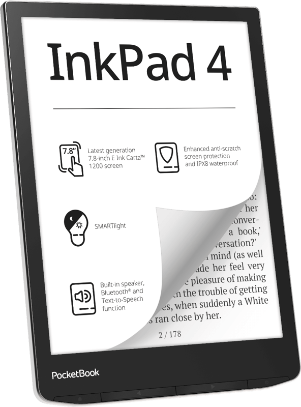 PocketBook 743G InkPad 4 Stardust Silver