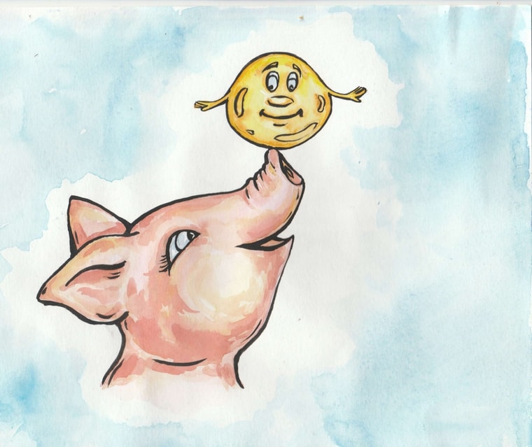 Казка про коржа