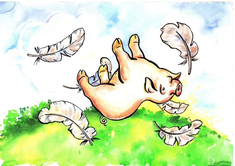 Порося, яке хотіло літати