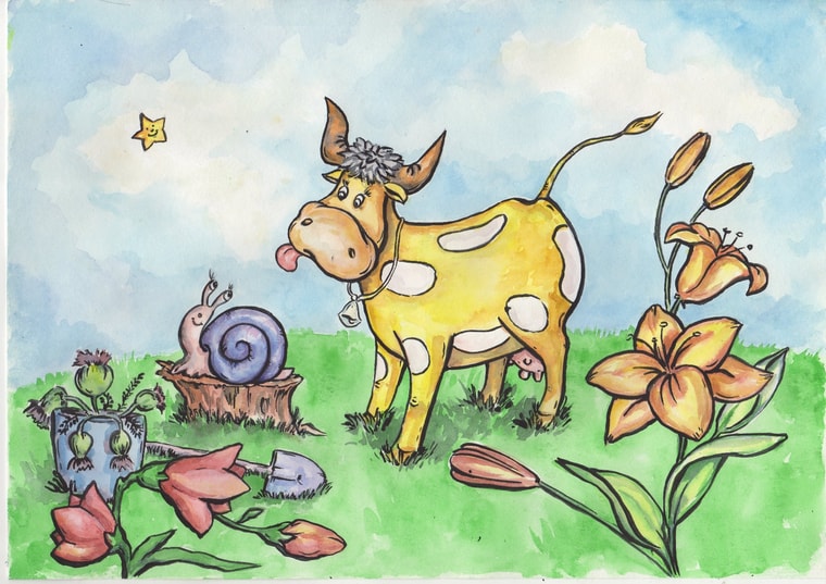 Корова Красуня