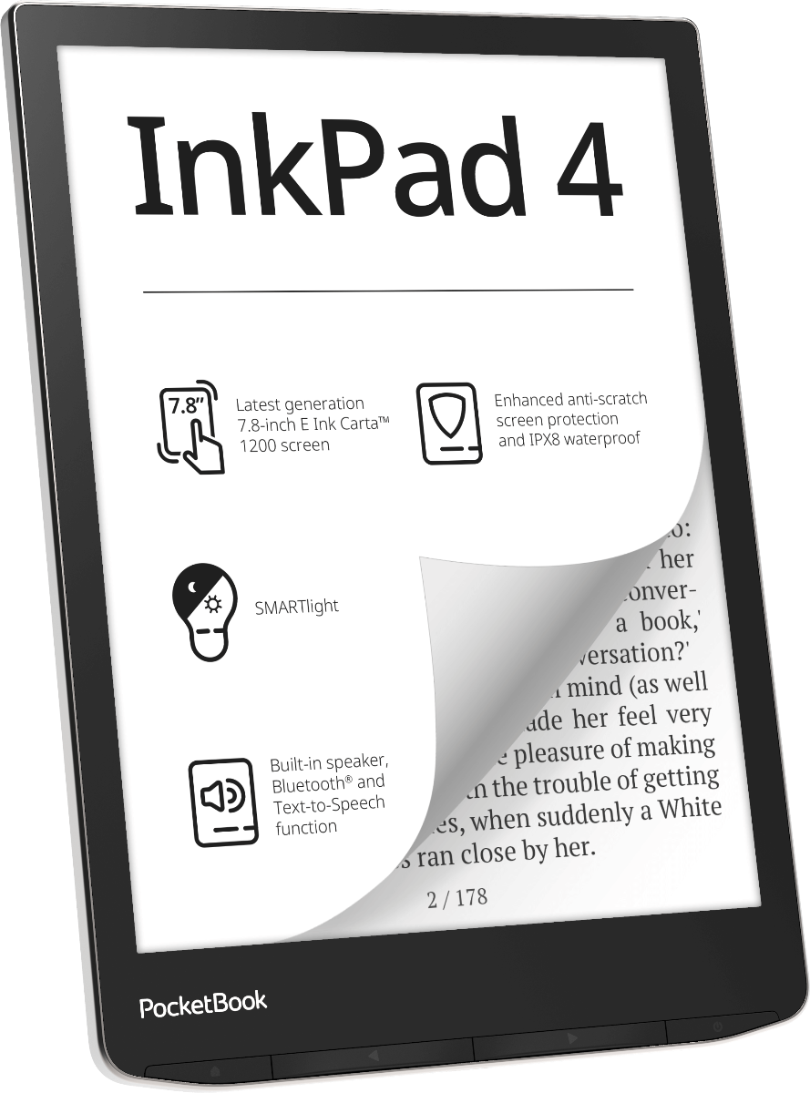 PocketBook 743G InkPad 4 Stardust Silver