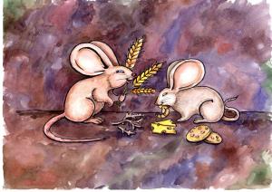 Хатня миша і лісова миша  фото №1