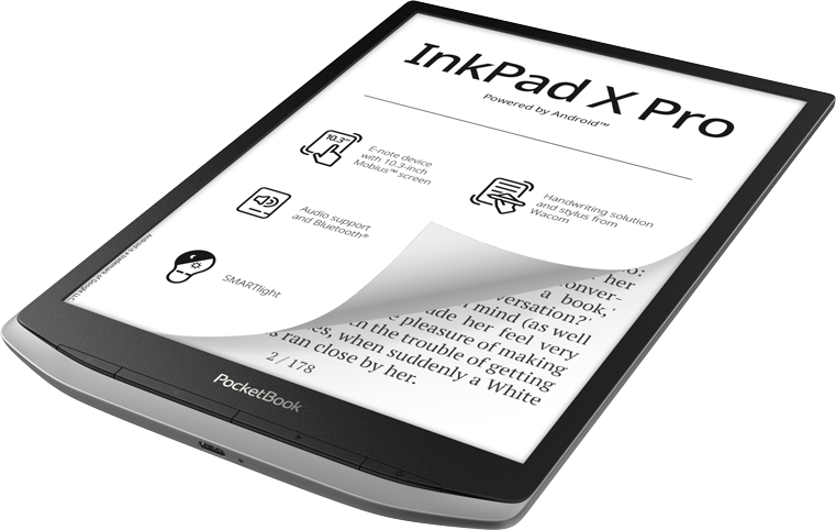 PocketBook InkPad X Pro Mist Grey фото 4