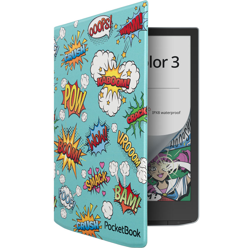 Pocketbook 743 Flip Сover Comic Print