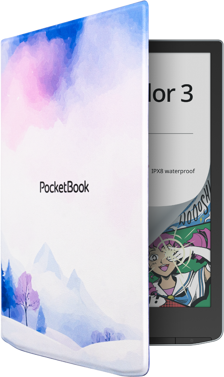 Pocketbook 743 Flip Сover Wintertime Print