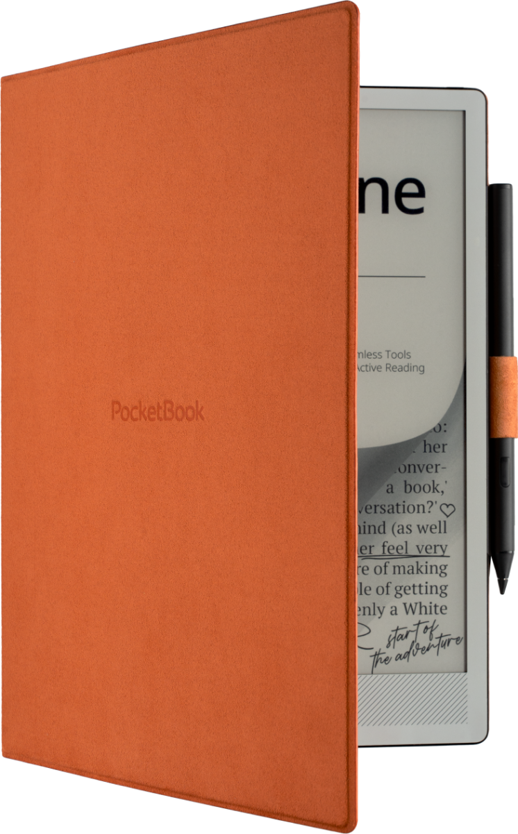 Magnetic folio cover dark orange for InkPad 1030 One