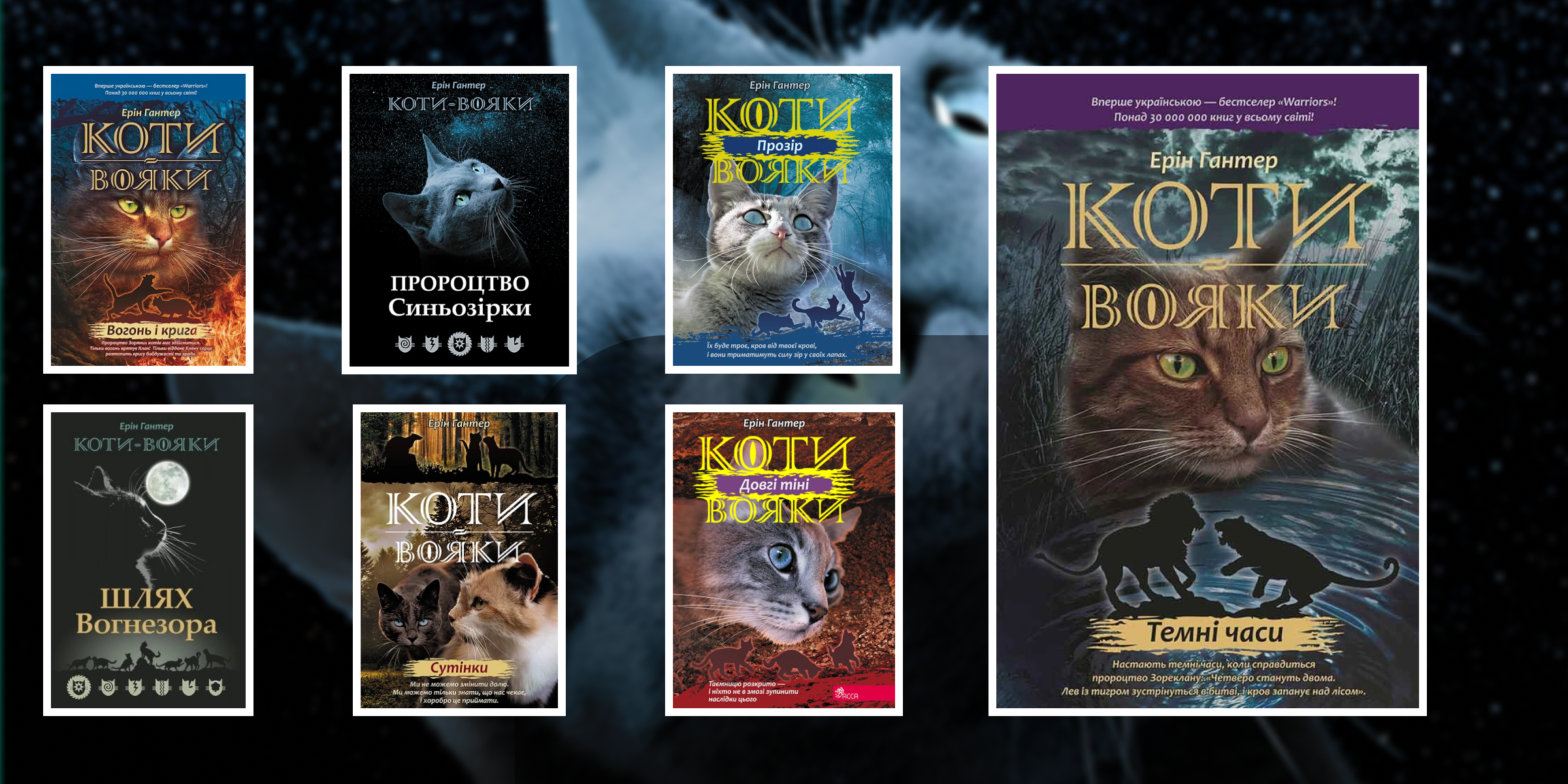 У якому порядку читати «Коти-вояки»?