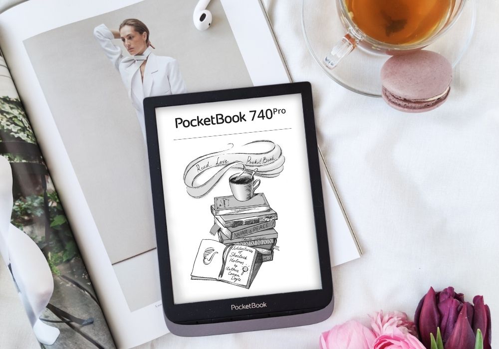PocketBook 740 Pro: перший в Україні рідер із захистом від води, великим екраном і аудіо